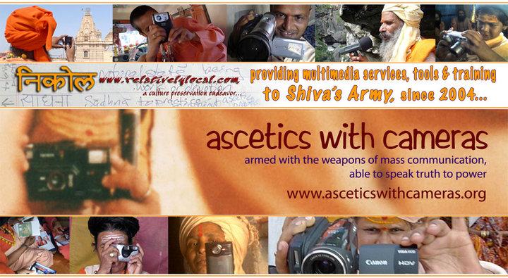 Ascetics with Cameras and Kumbh Mela