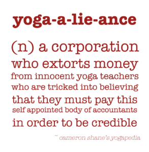 yoga-a-lie-ance - yoga alliance - relativelyLocal