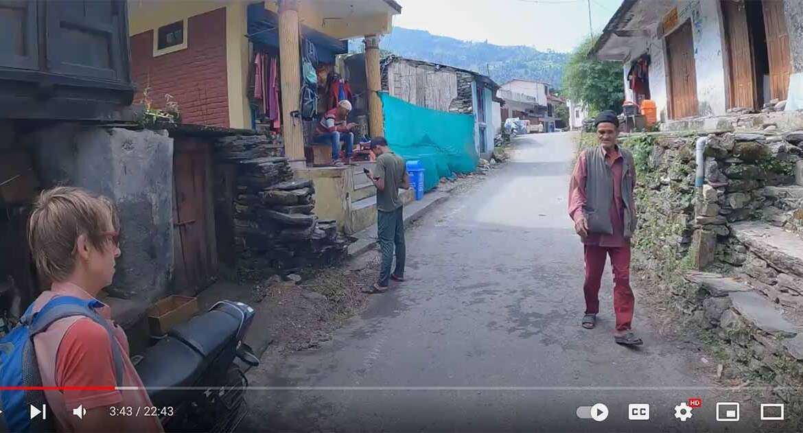 relativelylocal - nikol, nicole jaquis, Himalayan Sadhana School Retreats - guiding Russian Guests around Bageshwar, Navaratri in Bageshwar