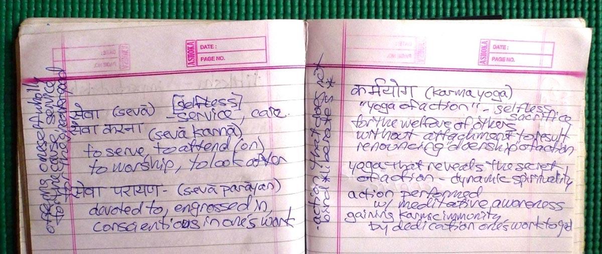 Karma Yoga within a Toxic Capitalist Society Nikol will share stories and insights gleaned from 12+ years of seva in Indian ashrams Omega Institute Staff Class